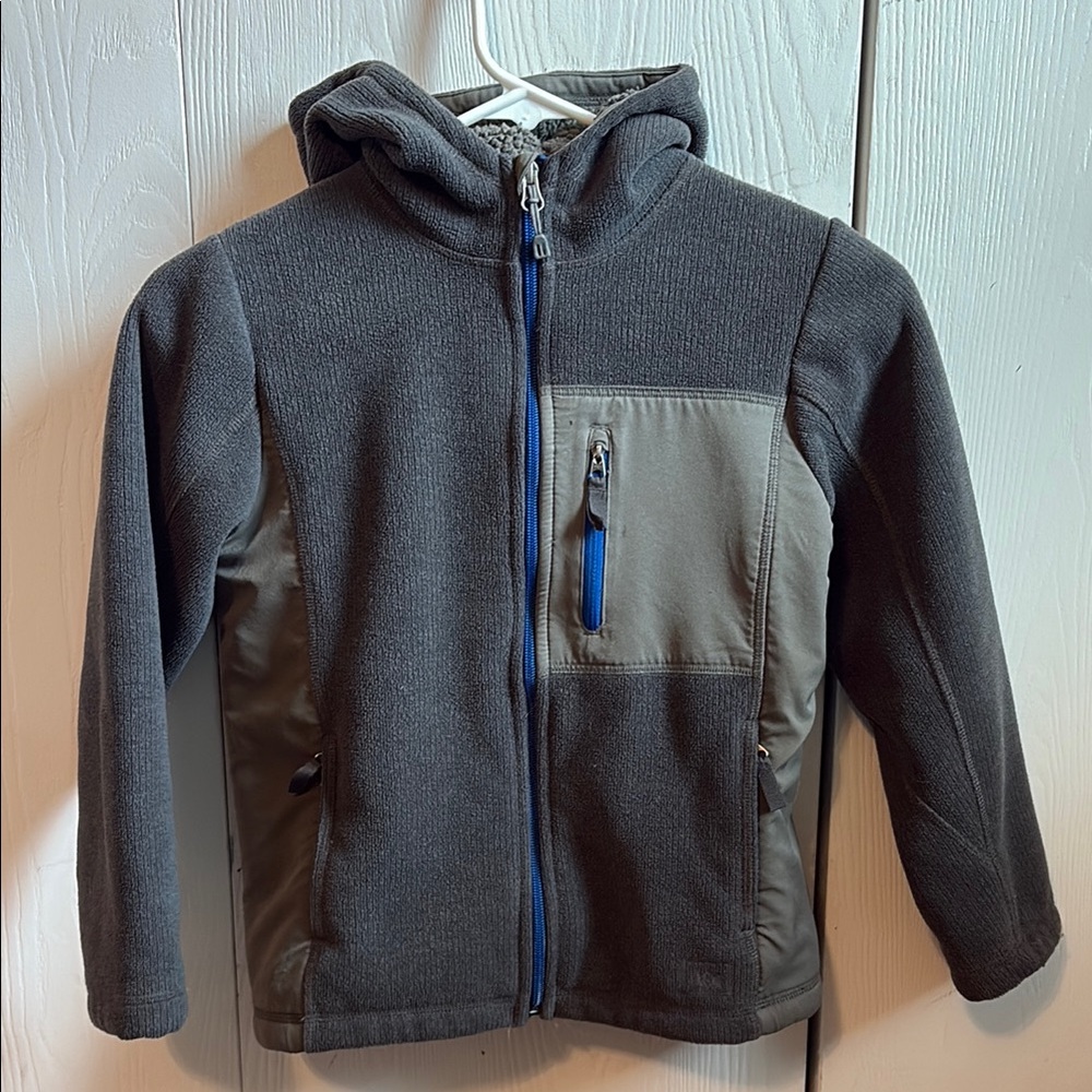 Boys Hooded Fleece Jacket